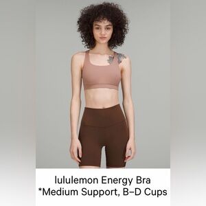 Bundle of 4 Lululemon Bras (size 6) - see description